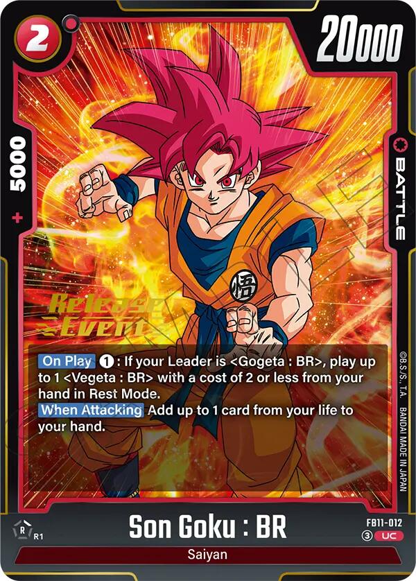 Son Goku : BR [Brightness of Hope Release Event Cards]