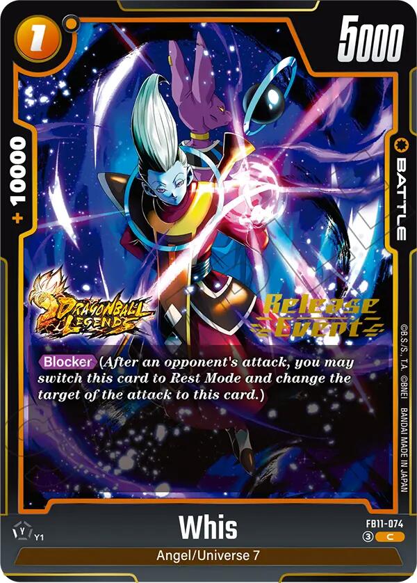 Whis (FB11-074) [Brightness of Hope Release Event Cards]