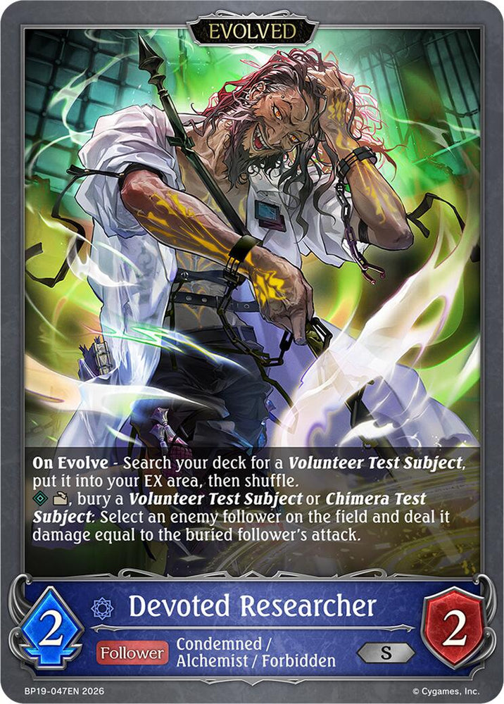 Devoted Researcher (Evolved) (BP19-047EN) [Eightfold Retribution]