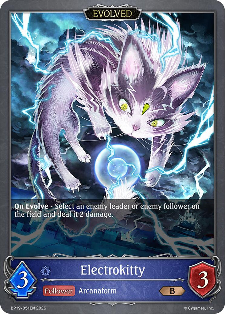Electrokitty (Evolved) (BP19-051EN) [Eightfold Retribution]
