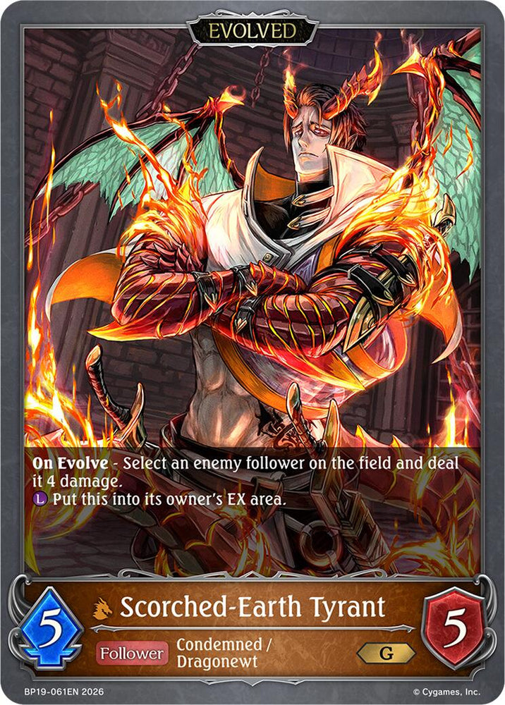 Scorched-Earth Tyrant (Evolved) (BP19-061EN) [Eightfold Retribution]