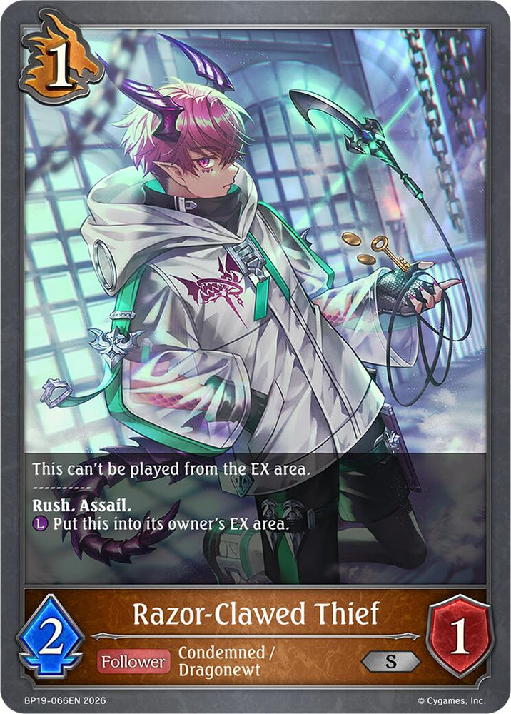 Razor-Clawed Thief (BP19-066EN) [Eightfold Retribution]
