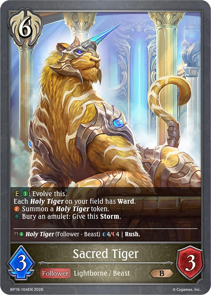 Sacred Tiger (BP19-104EN) [Eightfold Retribution]