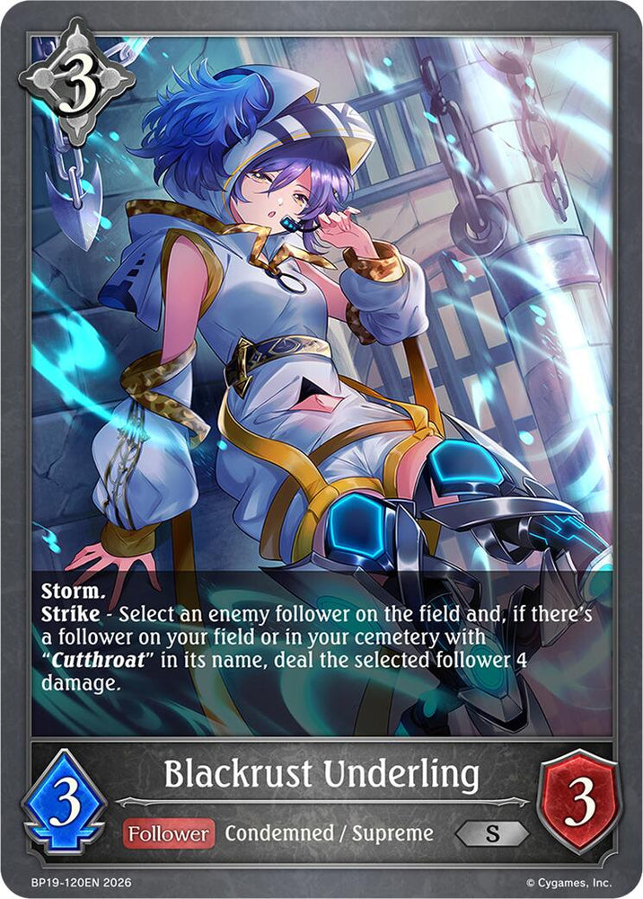 Blackrust Underling (BP19-120EN) [Eightfold Retribution]