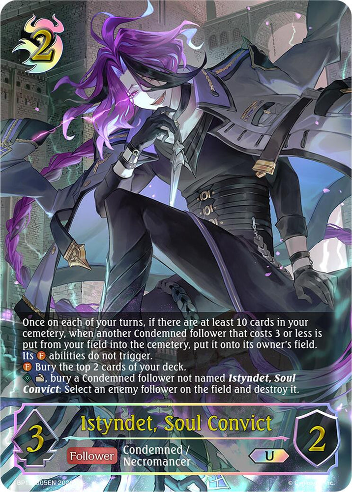 Istyndet, Soul Convict - U05EN (Foil) (BP19-U05EN) [Eightfold Retribution]