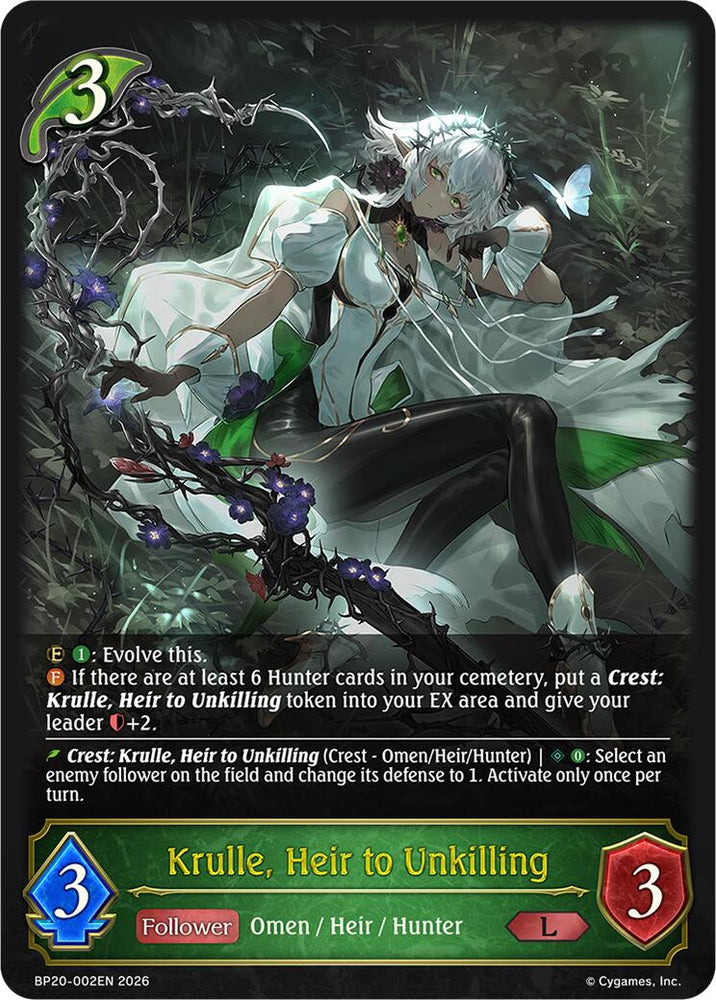 Krulle, Heir to Unkilling (BP20-002EN) [Omens and Heirs]