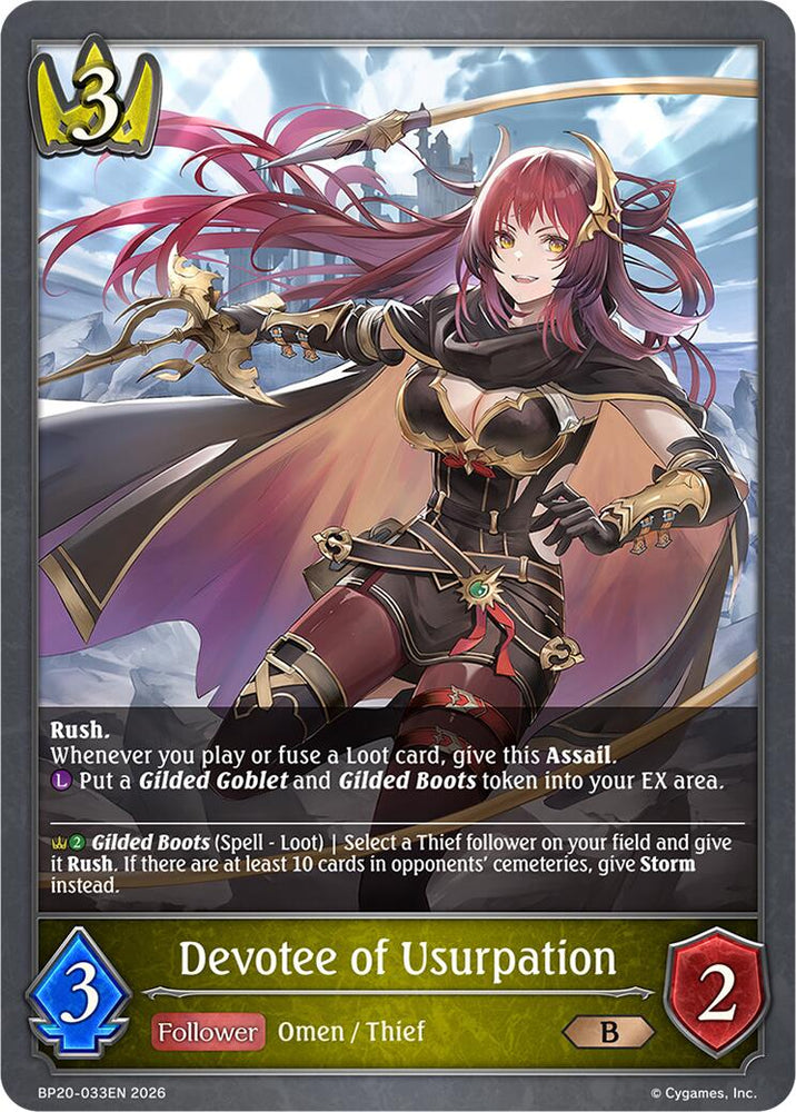 Devotee of Usurpation (BP20-033EN) [Omens and Heirs]