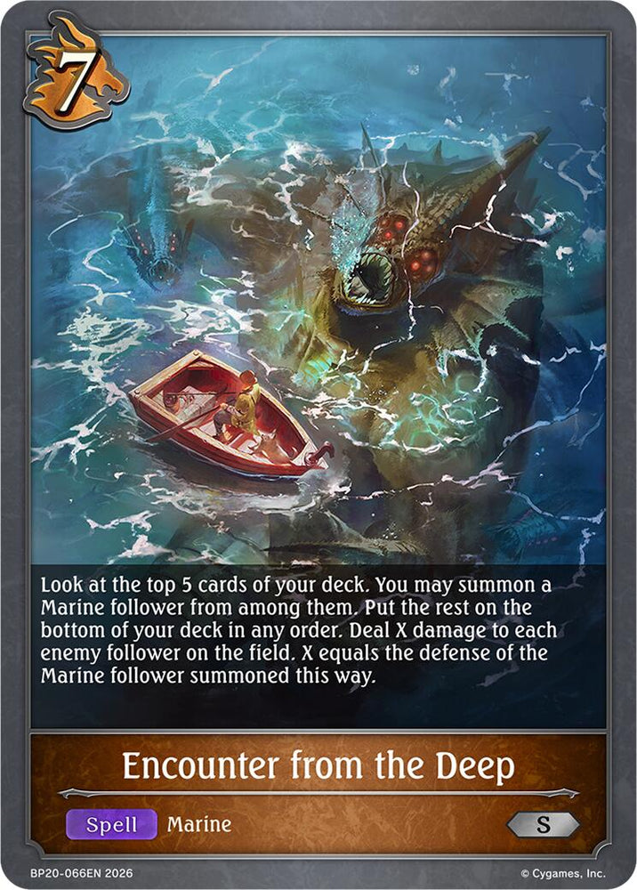 Encounter from the Deep (BP20-066EN) [Omens and Heirs]