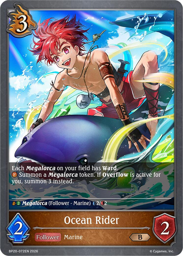 Ocean Rider (BP20-072EN) [Omens and Heirs]