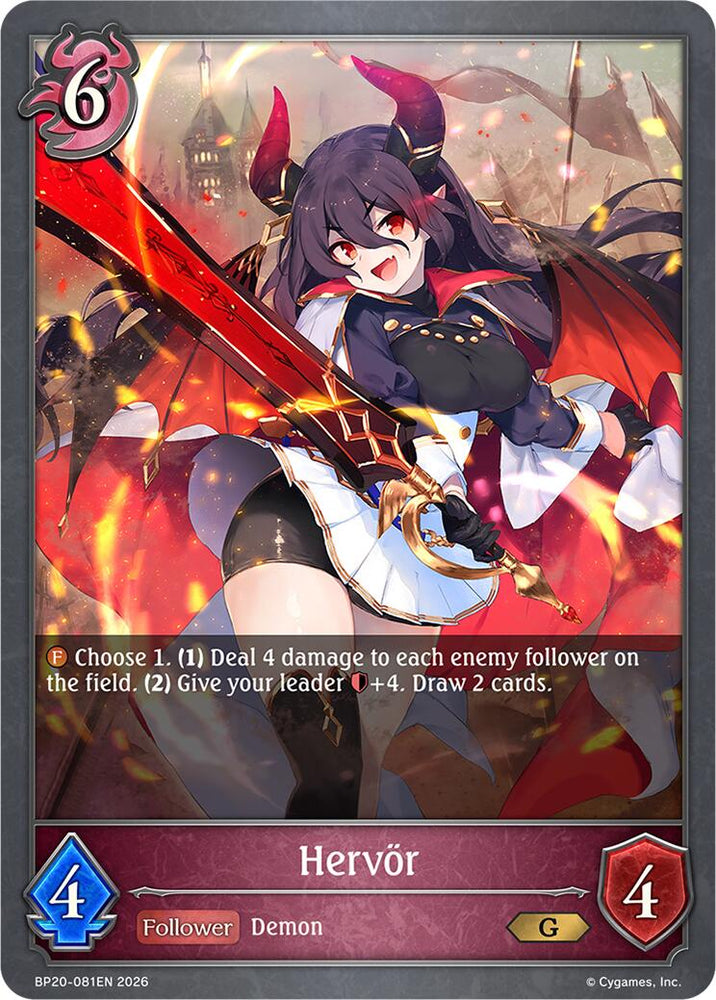 Hervor (BP20-081EN) [Omens and Heirs]