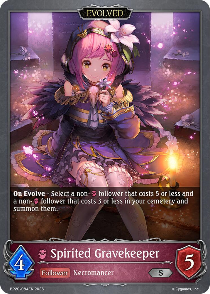 Spirited Gravekeeper (Evolved) (BP20-084EN) [Omens and Heirs]