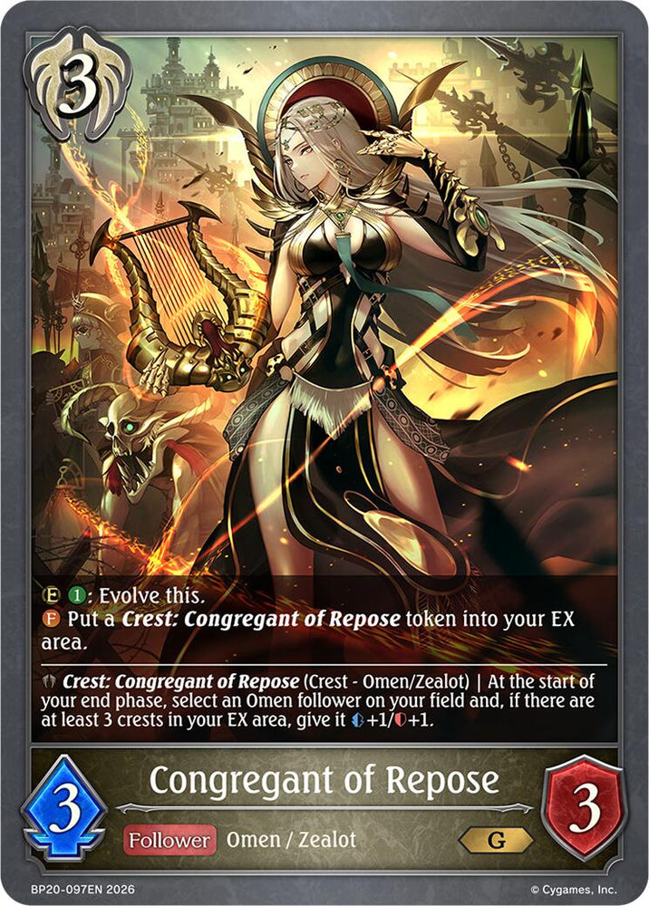 Congregant of Repose (BP20-097EN) [Omens and Heirs]