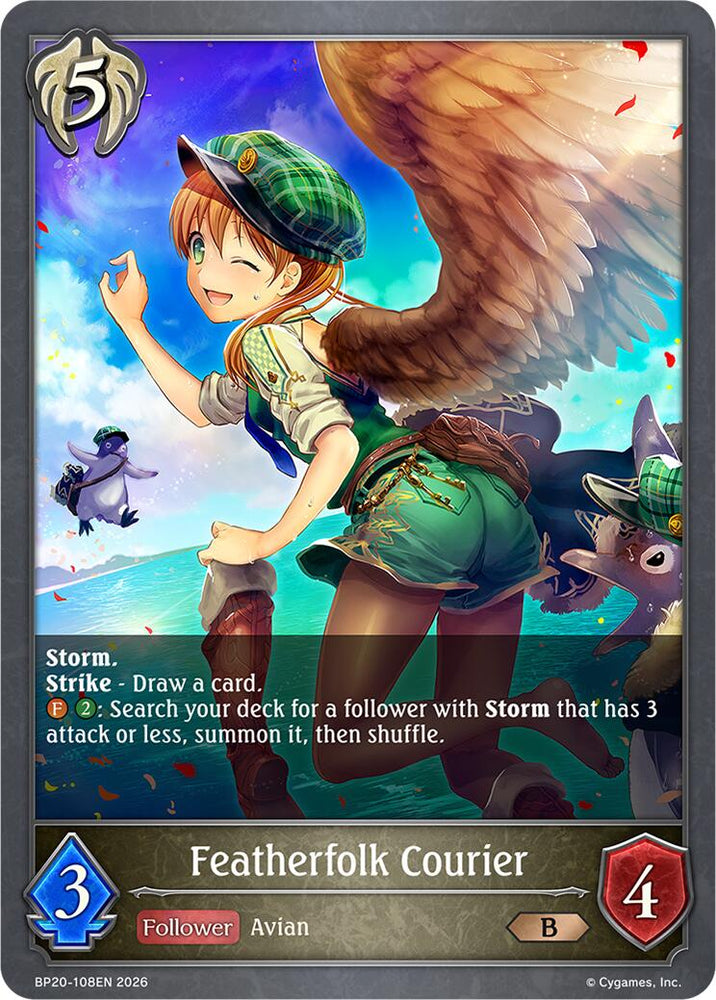 Featherfolk Courier (BP20-108EN) [Omens and Heirs]