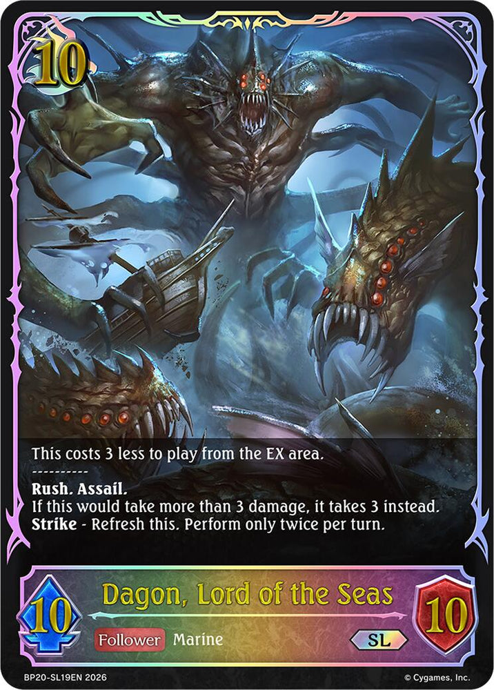 Dagon, Lord of the Seas (BP20-SL19EN) [Omens and Heirs]