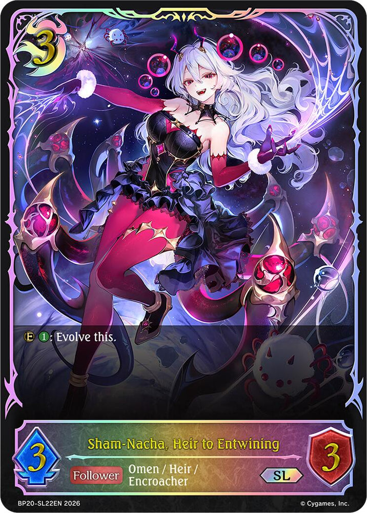 Sham-Nacha, Heir to Entwining (BP20-SL22EN) [Omens and Heirs]