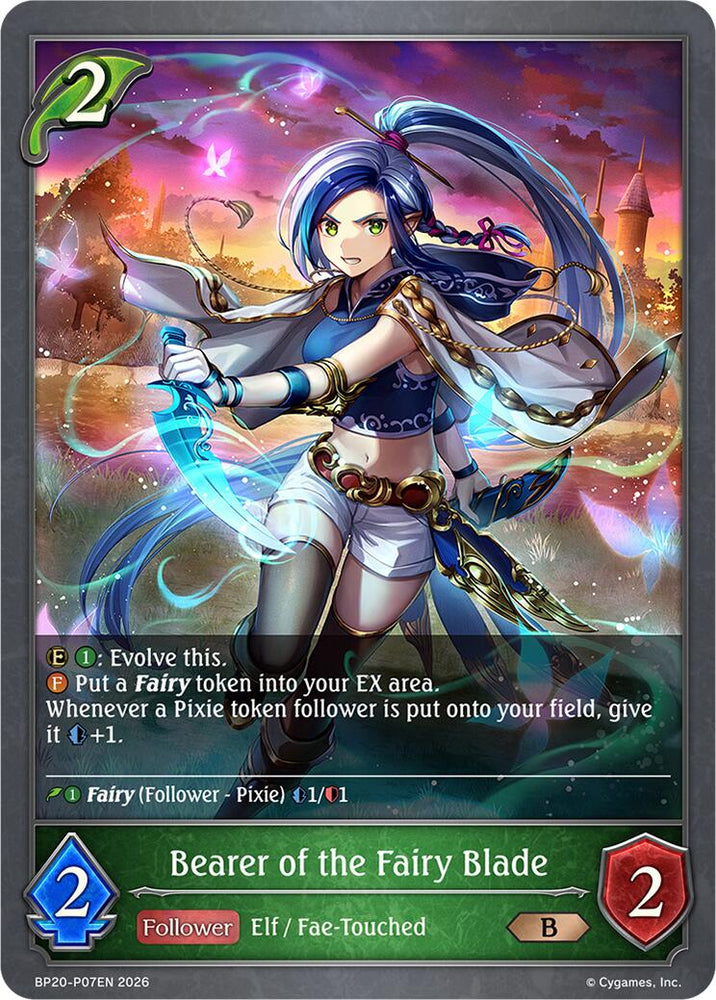Bearer of the Fairy Blade - P07EN (Foil) (BP20-P07EN) [Omens and Heirs]