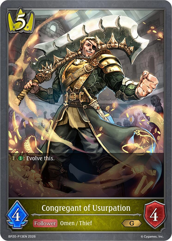Congregant of Usurpation - P13EN (Foil) (BP20-P13EN) [Omens and Heirs]