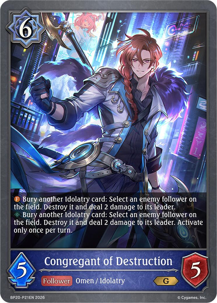 Congregant of Destruction - P21EN (Foil) (BP20-P21EN) [Omens and Heirs]