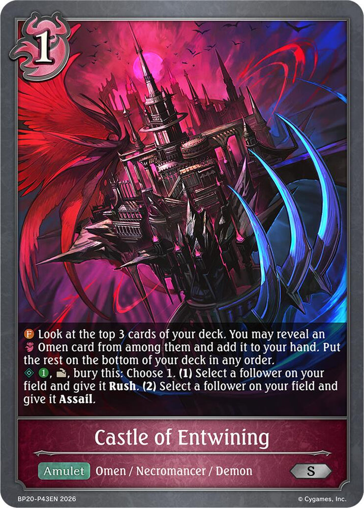 Castle of Entwining - P43EN (Foil) (BP20-P43EN) [Omens and Heirs]