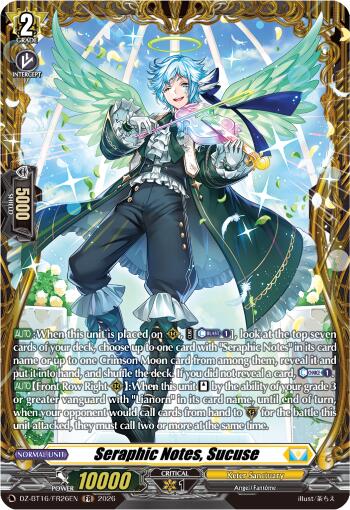Seraphic Notes, Sucuse (DZ-BT16/FR26EN) [Parallactic Dawn]