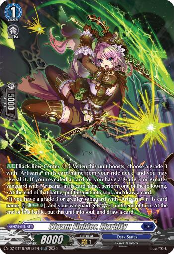 Steam Fighter, Marbity (DZ-BT16/SR12EN) [Parallactic Dawn]
