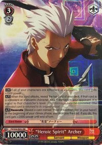 "Heroic Spirit" Archer (FS/S34-E053 RR) [Fate/Stay Night [Unlimited Blade Works]]