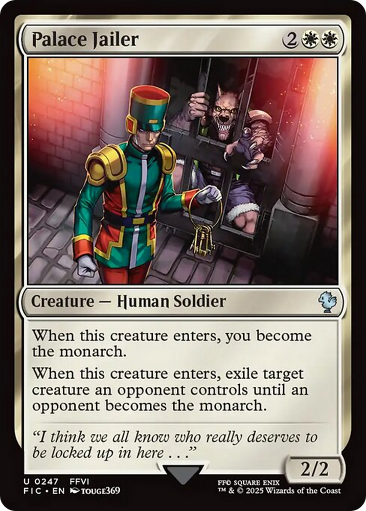 Palace Jailer [FINAL FANTASY Commander]