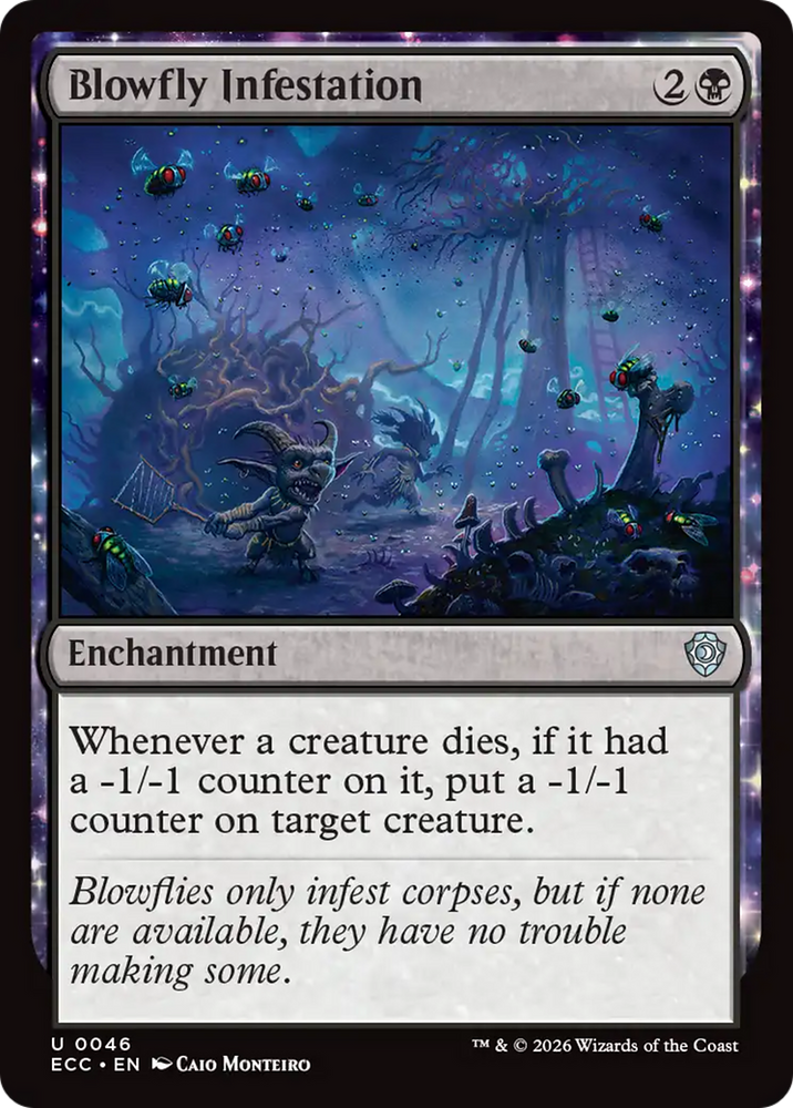 Blowfly Infestation [Lorwyn Eclipsed Commander]