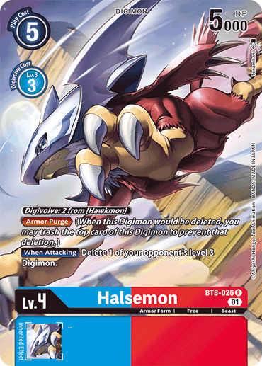 Halsemon [BT8-026] (Alternate Art) [New Awakening]