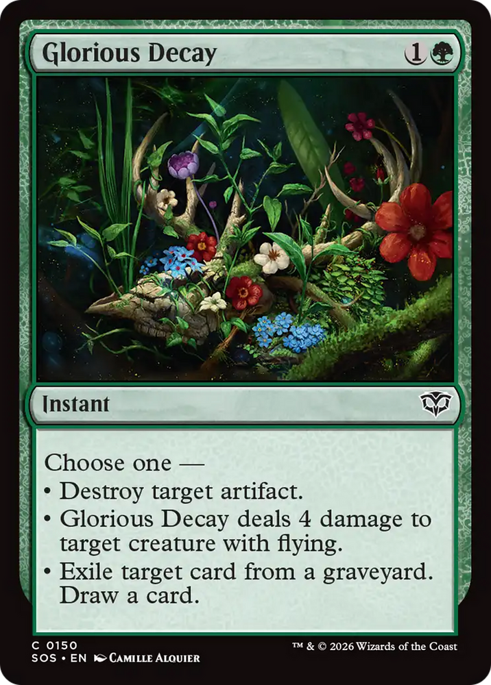 Glorious Decay [Secrets of Strixhaven]