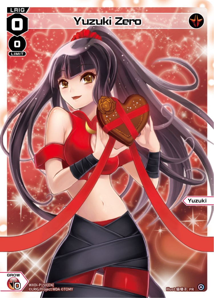 Yuzuki Zero (Valentine 2023) (WXDi-P150[EN]) [Promo Cards]