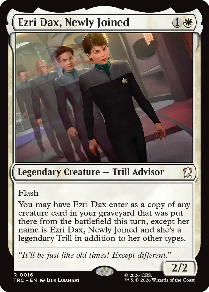 Ezri Dax, Newly Joined (Surge Foil) [Star Trek Commander]