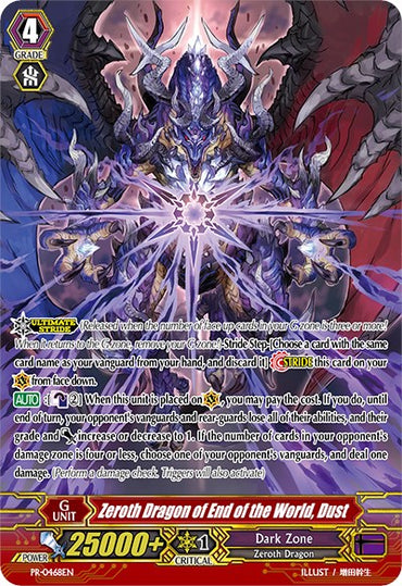 Zeroth Dragon of End of the World, Dust (PR/0468EN) [Promo Cards]