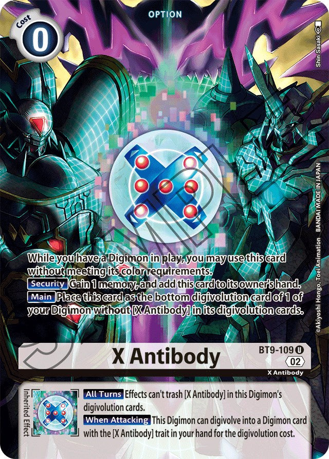 digimon beelzemon card X Antibody [BT9-109] (Alternate Art) [Starter Deck: Advanced Deck Set] Color:Mountain Haze Fire Pokémon Limited edition Secret Rare MtG - King Format