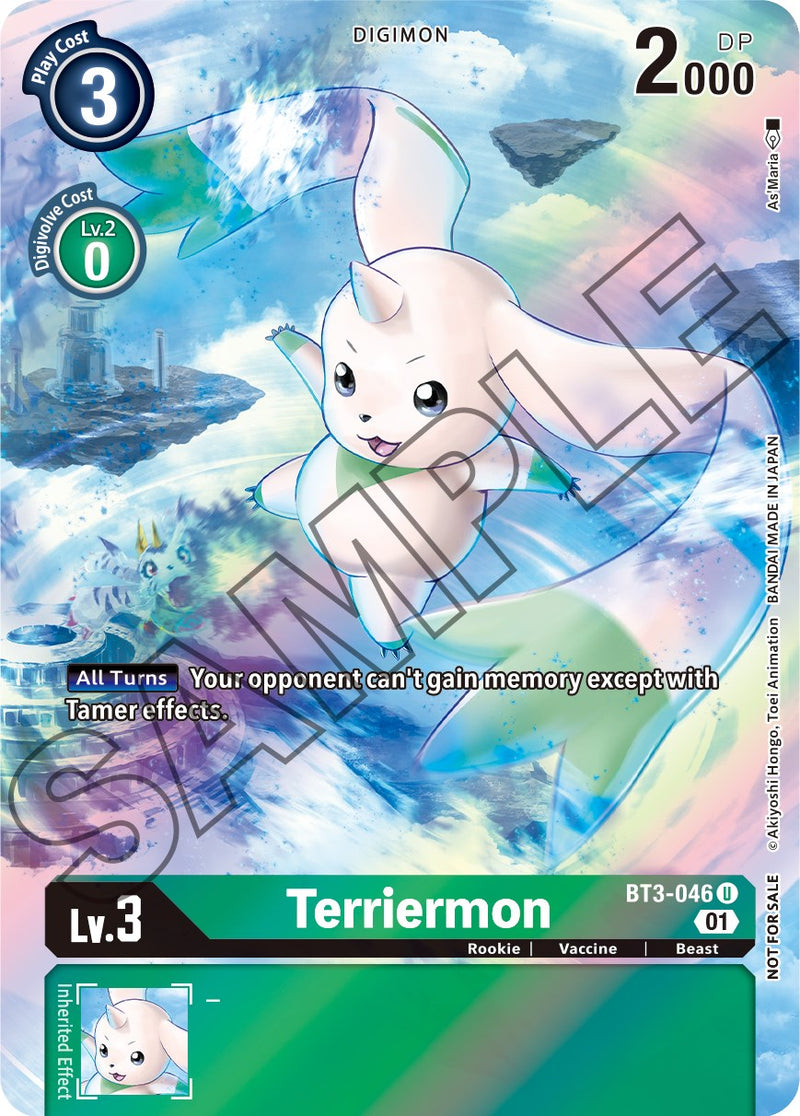 Terriermon [BT3-046] (Tamer's Card Set 1) [Release Special Booster Pro