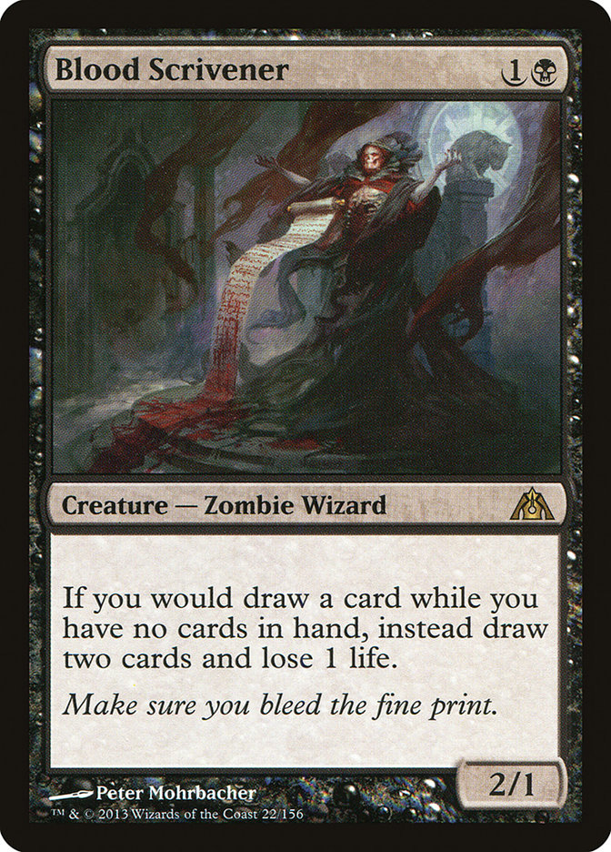 Blood Scrivener [Dragon's Maze]