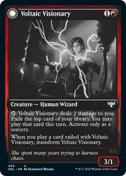 Voltaic Visionary // Volt-Charged Berserker [Innistrad: Double Feature]