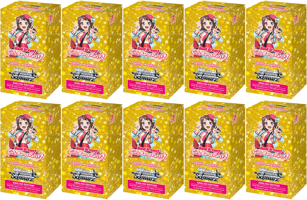 BanG Dream! Girls Band Party! - Premium Booster Box Case