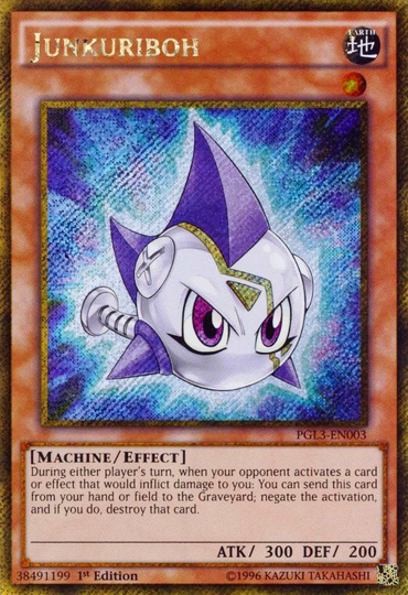 Junkuriboh [PGL3-EN003] Gold Secret Rare