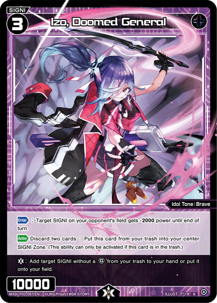 Izo, Doomed General (WXDi-P03-087) [Standup Diva]