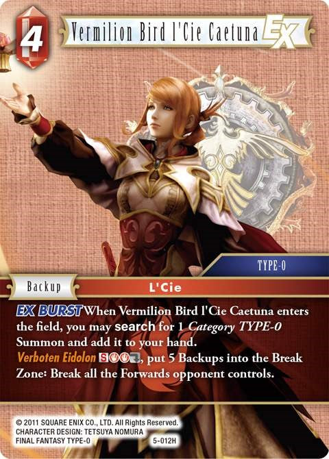 Vermilion Bird l'Cie Caetuna [Opus V]