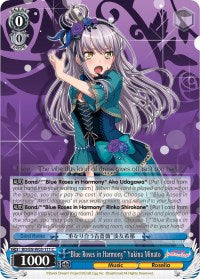 "Blue Roses in Harmony" Yukina Minato (BD/EN-W03-111 C) [BanG Dream! Girls Band Party! MULTI LIVE]