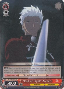 "End of Fight" Archer (FS/S36-E062 U) [Fate/Stay Night [Unlimited Blade Works] Vol. II]