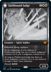 Faithbound Judge // Sinner's Judgment [Innistrad: Double Feature]