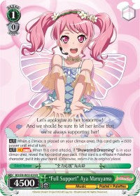 "Full Support" Aya Maruyama (BD/EN-W03-034 R) [BanG Dream! Girls Band Party! MULTI LIVE]