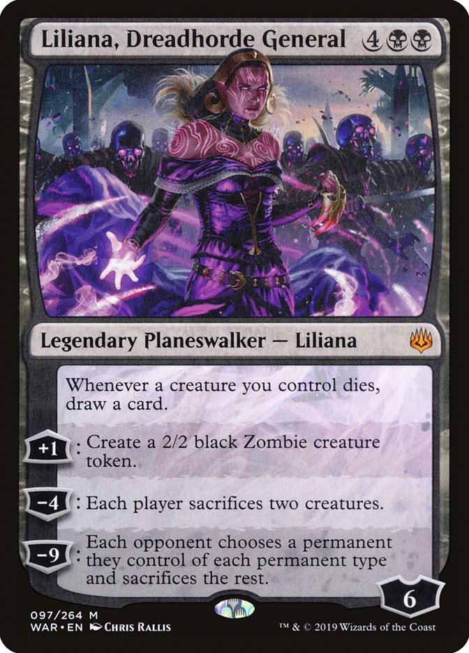 Liliana, Dreadhorde General [War of the Spark]