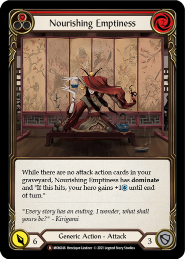 Nourishing Emptiness [U-MON246-RF] (Monarch Unlimited)  Unlimited Rainbow Foil