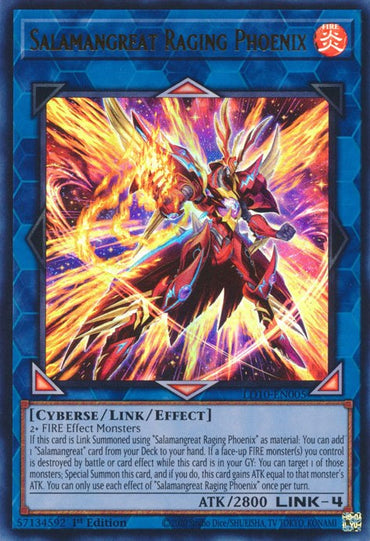 Salamangreat Raging Phoenix [LD10-EN005] Ultra Rare