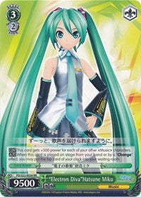 "Electron Diva"Hatsune Miku (PD/S22-E026 RR) [Hatsune Miku -Project DIVA- f]