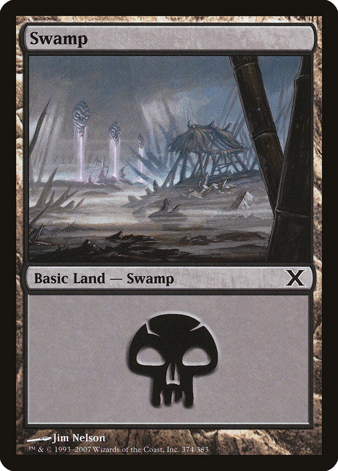 Swamp (374) [Tenth Edition]